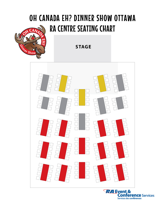 Shenkman Arts Centre Seating Chart